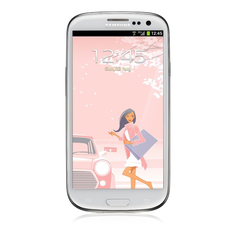Мобильный телефон Samsung + 1 ГБ RAM+  Galaxy S III GT-I9300 La Fleur 16 Гб 16 ГБ - Благодарный