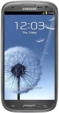 Смартфон Samsung Galaxy S3 GT-I9300 16Gb Titanium grey - Благодарный